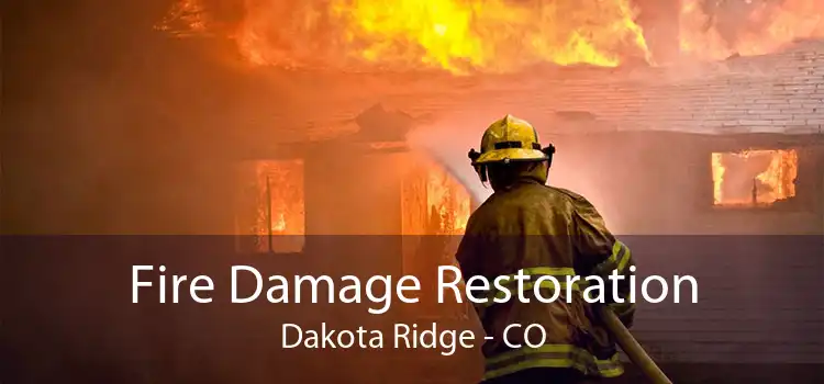 Fire Damage Restoration Dakota Ridge - CO