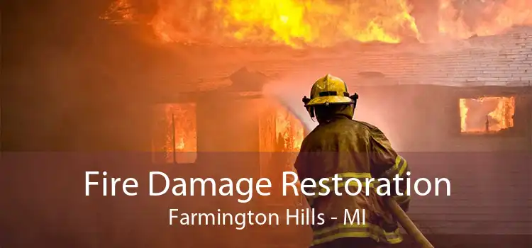 Fire Damage Restoration Farmington Hills - MI
