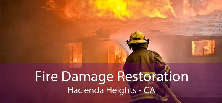Fire Damage Restoration Hacienda Heights - CA