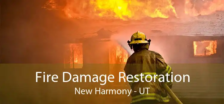 Fire Damage Restoration New Harmony - UT