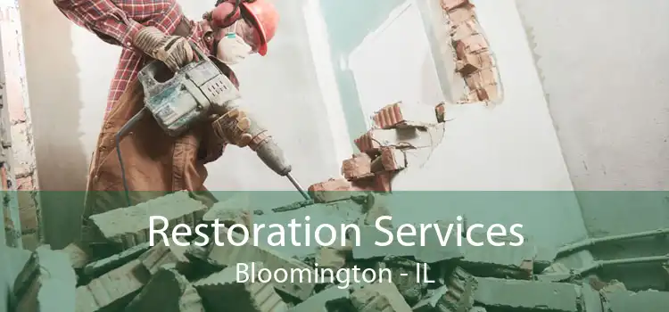 Restoration Services Bloomington - IL