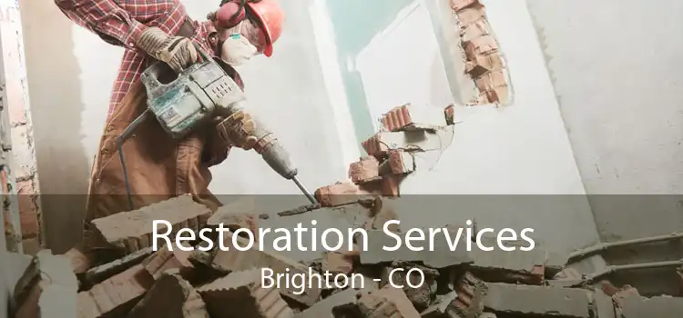 Restoration Services Brighton - CO