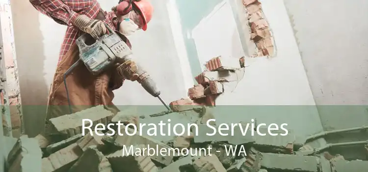 Restoration Services Marblemount - WA