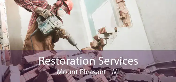 Restoration Services Mount Pleasant - MI