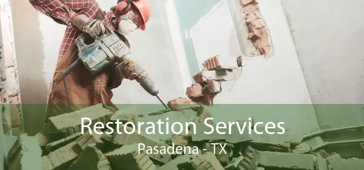 Restoration Services Pasadena - TX