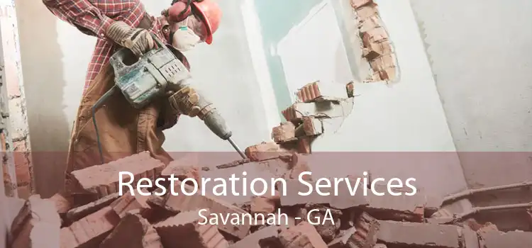 Restoration Services Savannah - GA