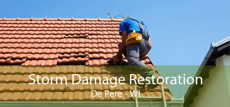 Storm Damage Restoration De Pere - WI