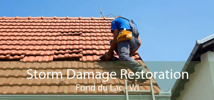 Storm Damage Restoration Fond du Lac - WI