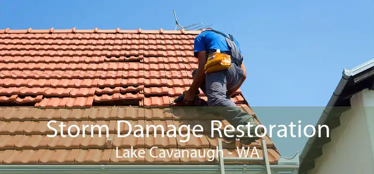 Storm Damage Restoration Lake Cavanaugh - WA