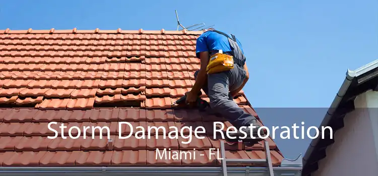 Storm Damage Restoration Miami - FL