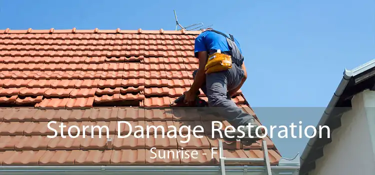 Storm Damage Restoration Sunrise - FL