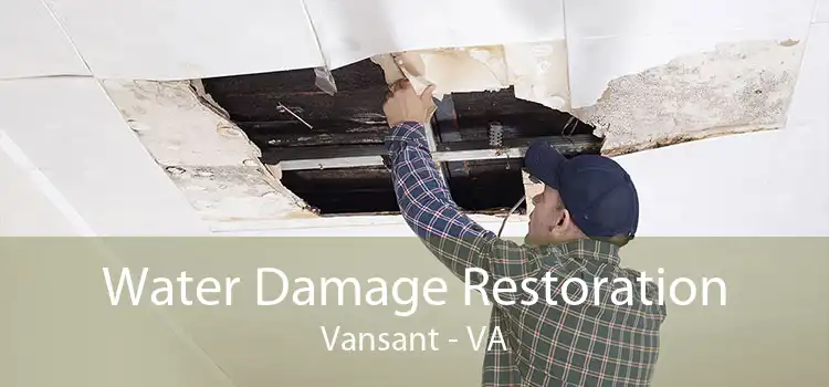 Water Damage Restoration Vansant - VA